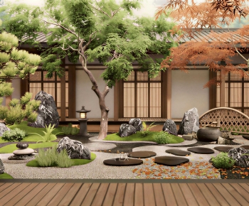 Modern Courtyard/landscape-ID:708223102