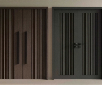 Modern Double Door-ID:115015986