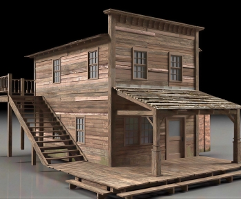 Industrial Style Building Appearance-ID:369300819