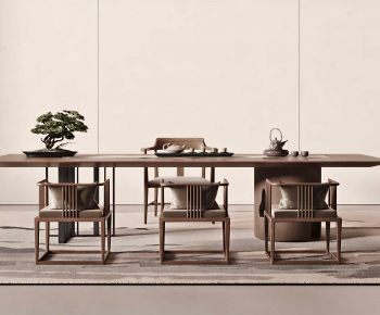 New Chinese Style Tea Tables And Chairs-ID:852293971