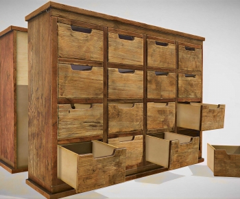 Retro Style Chest Of Drawers-ID:471997027
