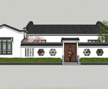 Chinese Style Residential Building-ID:277328012