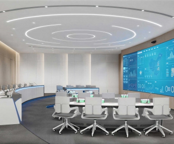 Modern Meeting Room-ID:619829896