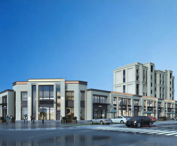 New Classical Style Commercial Street-ID:745964053