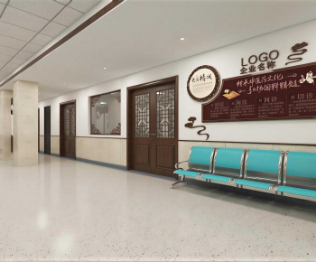New Chinese Style Hospital Hall-ID:317225933