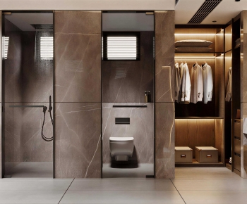 Modern Clothes Storage Area-ID:773410872