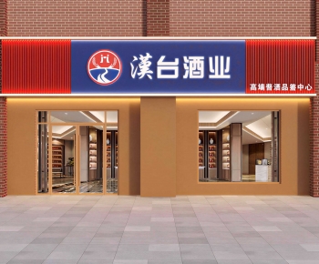 New Chinese Style Facade Element-ID:212719925