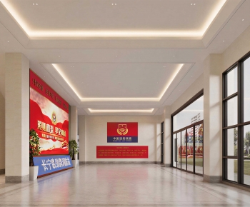 New Chinese Style Office Reception Desk-ID:123709921