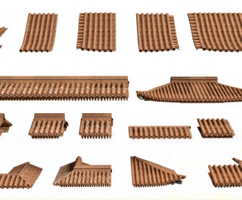 Chinese Style Building Component-ID:740412001