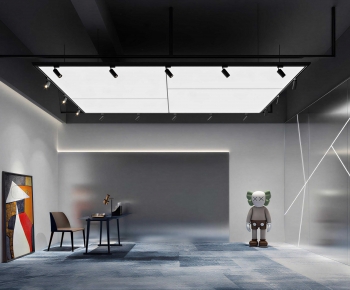 Modern Exhibition Hall-ID:587397109