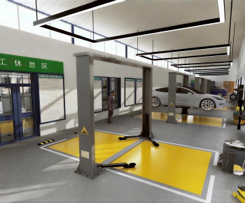 Modern Factory Floor/warehouse-ID:567336082