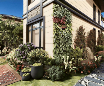 Modern Courtyard/landscape-ID:541239021