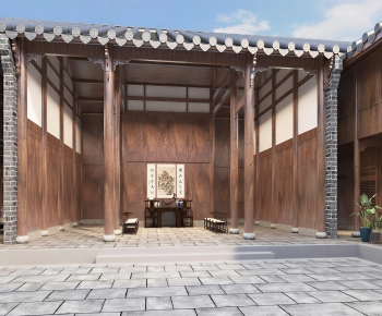 Chinese Style A Living Room-ID:647562035