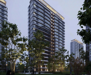 Modern Residential Building-ID:507380017