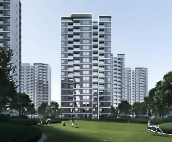 Modern Residential Building-ID:988526119