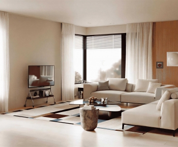 Modern A Living Room-ID:345069895