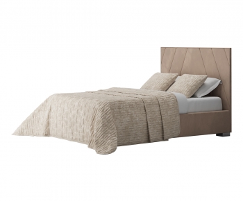 Modern Double Bed-ID:614509118