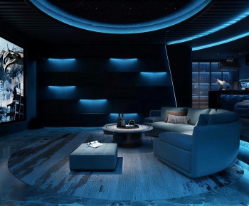 Modern Audiovisual Room-ID:980978019