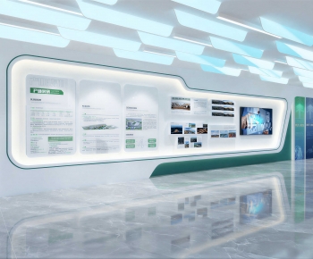 Modern Exhibition Hall-ID:656346087