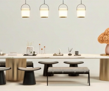 Modern Dining Table And Chairs-ID:918065073