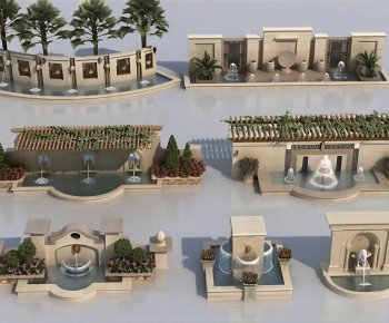 Mediterranean Style Garden-ID:388149025