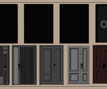 Modern Entrance Door-ID:969253067