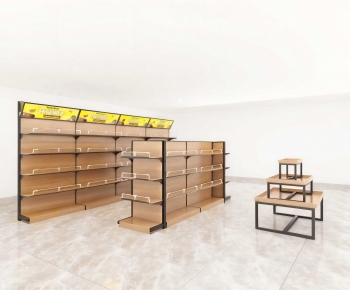 Modern Supermarket Shelf-ID:412539966