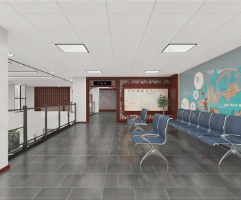 New Chinese Style Hospital Hall-ID:862561948