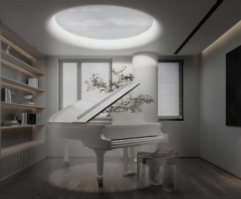 Modern Piano Room-ID:144335035