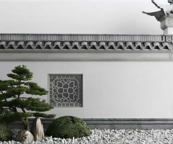 New Chinese Style Courtyard/landscape-ID:700426101