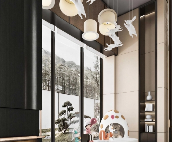 Modern Real Estate Sales Office-ID:722872979