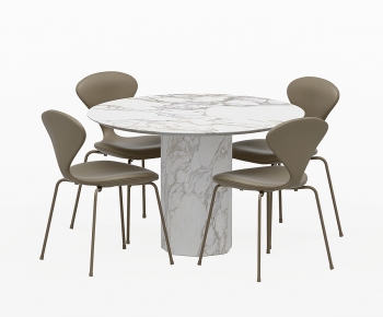Modern Dining Table And Chairs-ID:379859924