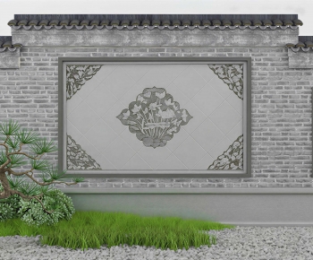 New Chinese Style Landscape Wall-ID:635785109