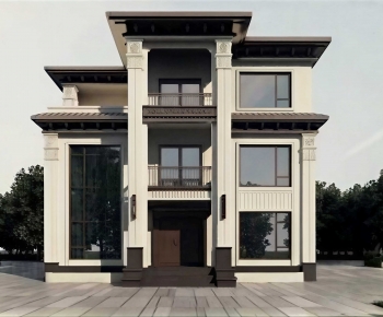 New Chinese Style Detached Villa-ID:515388976