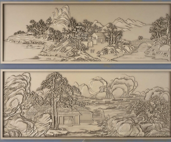 Chinese Style Wall Decoration-ID:106320461