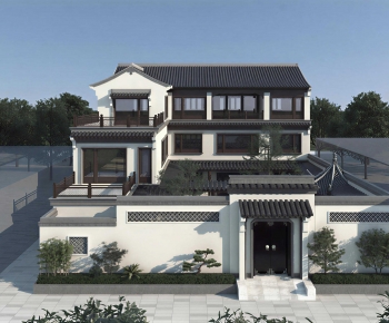New Chinese Style Detached Villa-ID:444689042