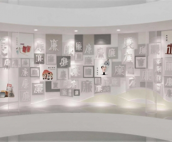 New Chinese Style Exhibition Hall-ID:952039961