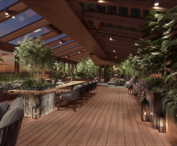 New Chinese Style Tea House-ID:108909682