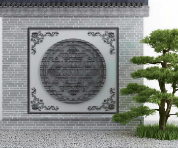 Chinese Style Landscape Wall-ID:102010978