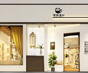 Modern Facade Element-ID:170380126