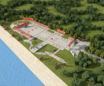 Modern Architectural Bird's-eye View Planning-ID:103352078