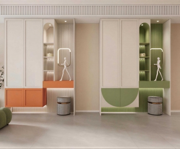 Modern Shoe Cabinet-ID:423600789