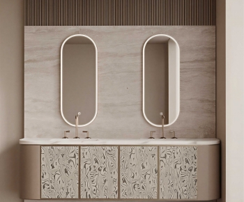 Modern Bathroom Cabinet-ID:354624034