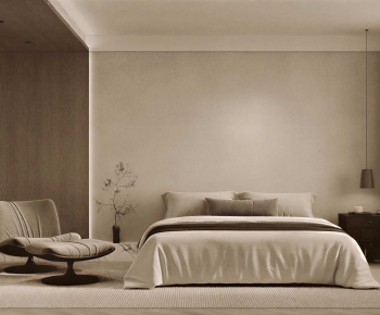 Wabi-sabi Style Bedroom-ID:766000037