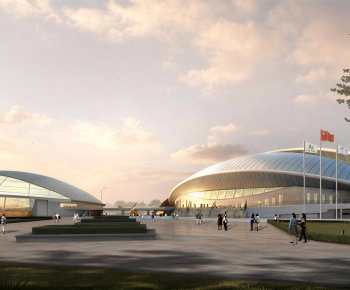 Modern Architecture Of Artistic Style-ID:712280045