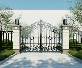 Simple European Style Gate-ID:651352883