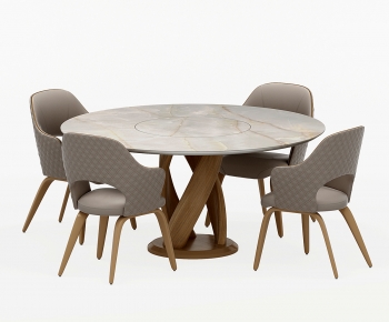 Modern Dining Table And Chairs-ID:394885065