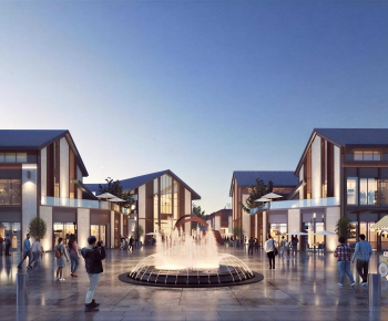 New Chinese Style Commercial Street-ID:857601882
