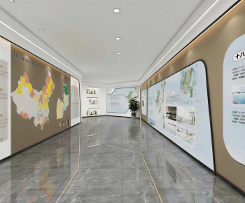 Modern Exhibition Hall-ID:134909227