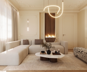 Modern A Living Room-ID:224752905